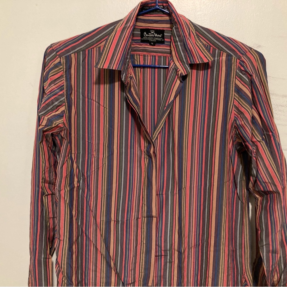 Silk shirt dress (70s?)